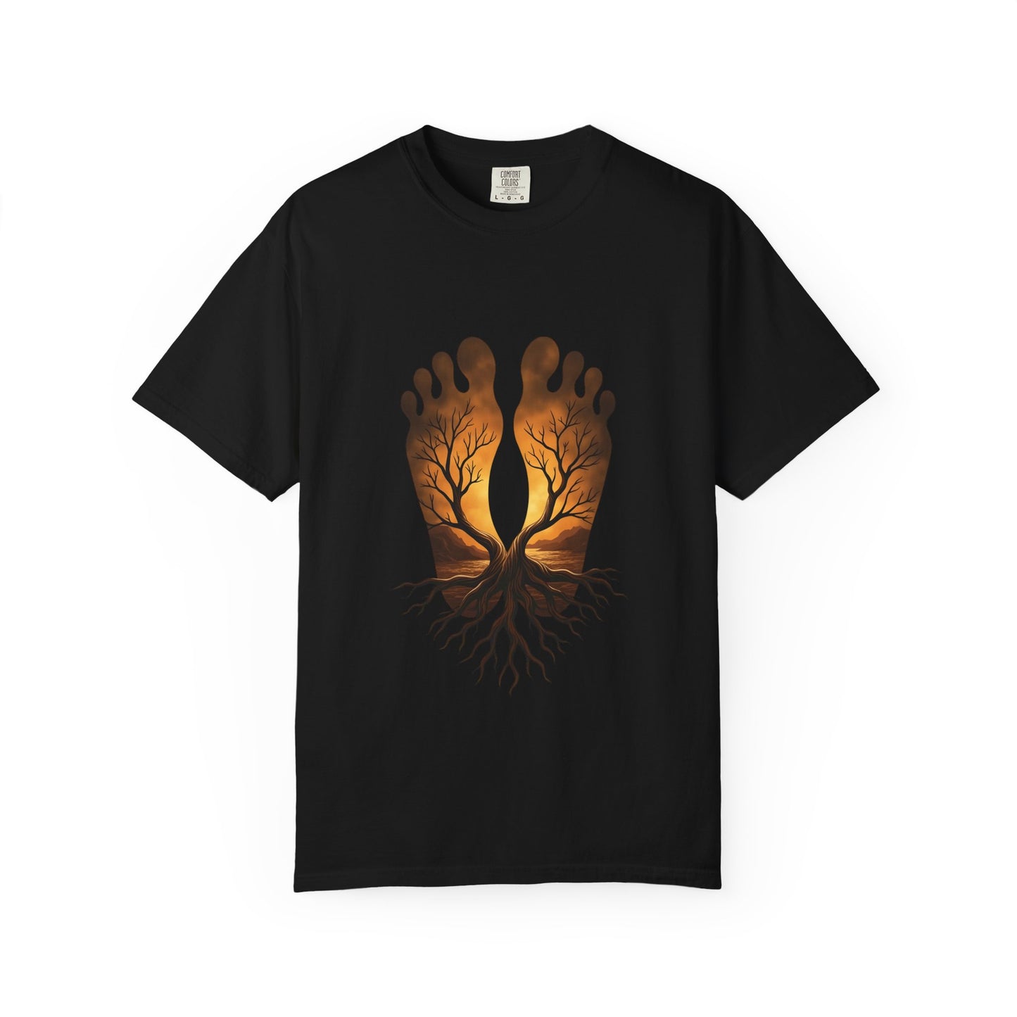 Nature-Inspired Unisex T-Shirt with Tree and Footprint Design | Eco-Friendly, Gift for Nature Lovers, Bohemian Style, Soul Connection [...]