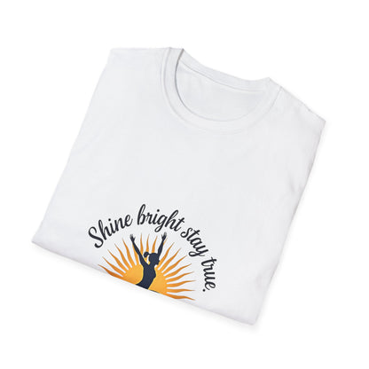 Unisex Inspirational T-Shirt, Motivational Tee, Fitness Shirt, Gift for Yogis, Relaxed Style for Everyday Wear