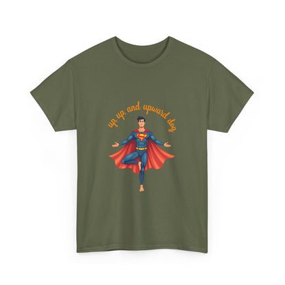 Superhero Motivational Tee, Unisex Cotton Shirt, Gift for Kids, Inspirational Superhero Apparel, Fun Comic T-Shirt