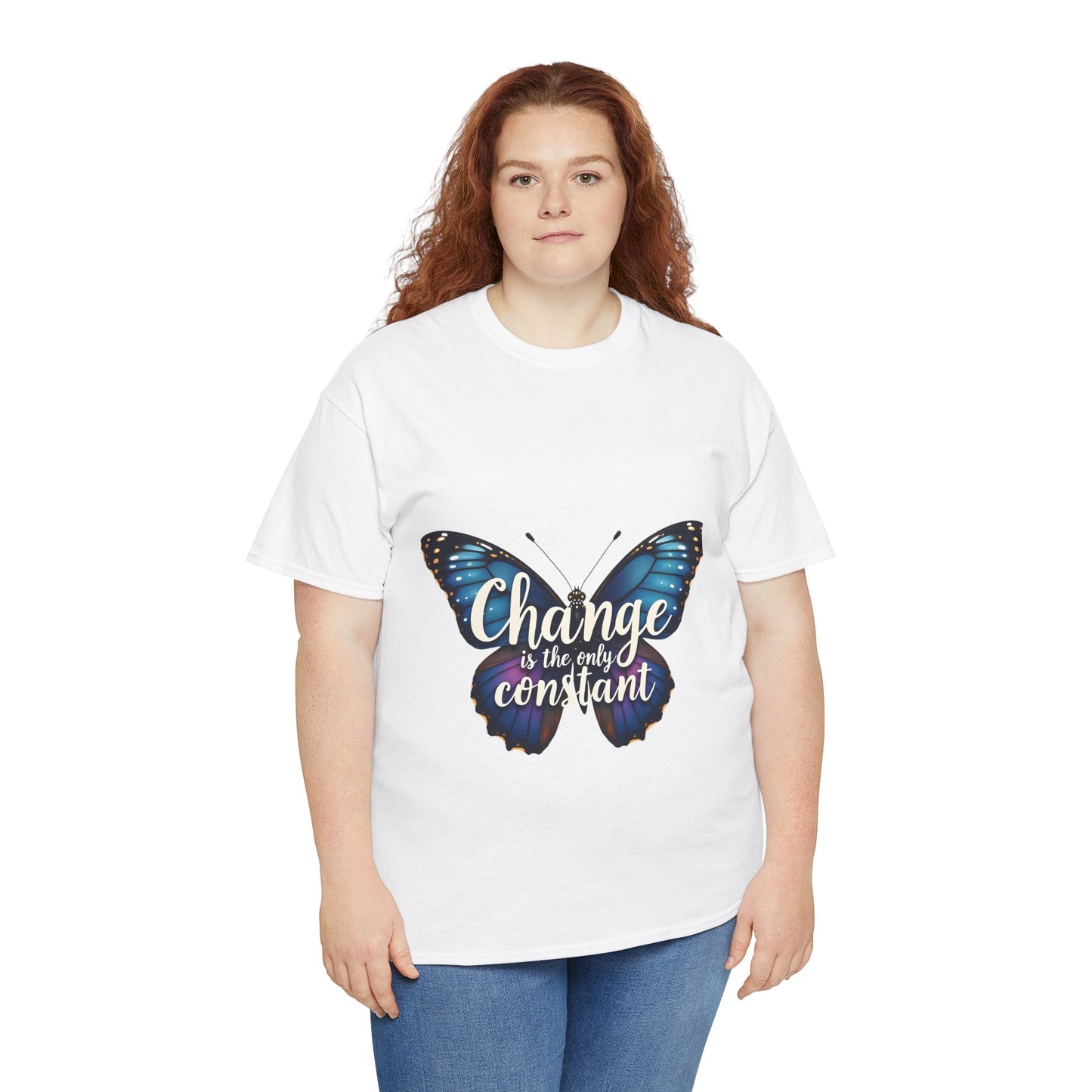 Butterfly Change Unisex T-Shirt - Inspirational Tee for Change Lovers, Gifts for Nature Enthusiasts, Motivational Wear, Everyday [...]