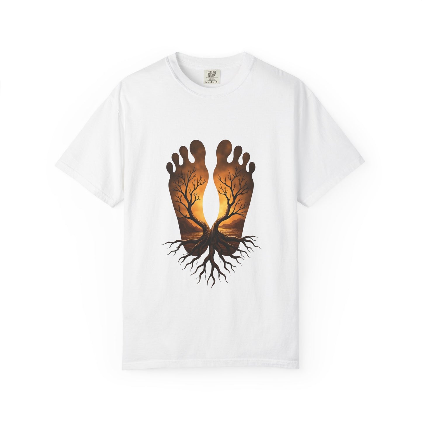 Nature-Inspired Unisex T-Shirt with Tree and Footprint Design | Eco-Friendly, Gift for Nature Lovers, Bohemian Style, Soul Connection [...]