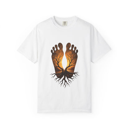 Nature-Inspired Unisex T-Shirt with Tree and Footprint Design | Eco-Friendly, Gift for Nature Lovers, Bohemian Style, Soul Connection [...]