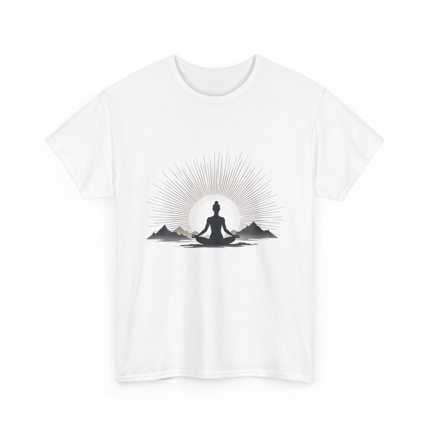Mindfulness Meditation Unisex Heavy Cotton Tee