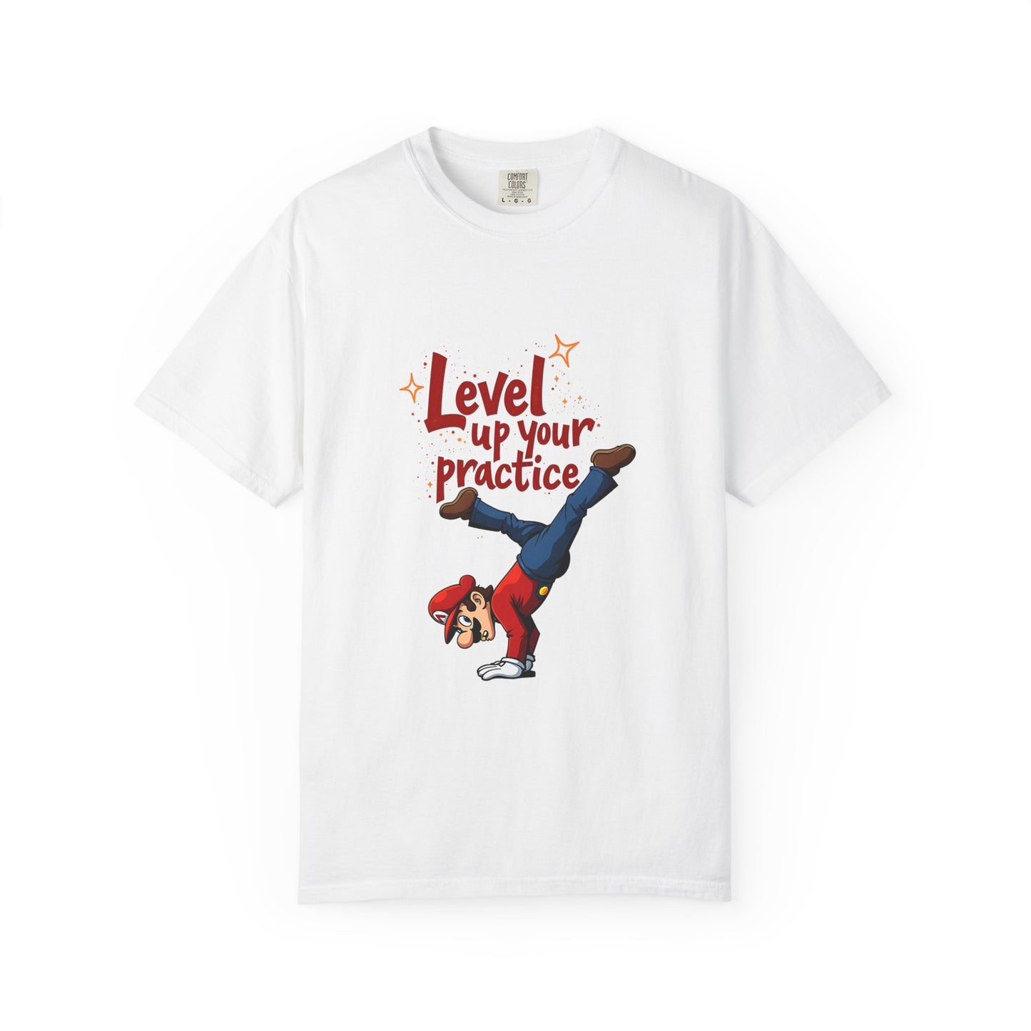 Level Up Your Practice T-Shirt, Unisex Casual Tee, Fun Motivational Shirt, Gift for Gamers, Unique Workout Top