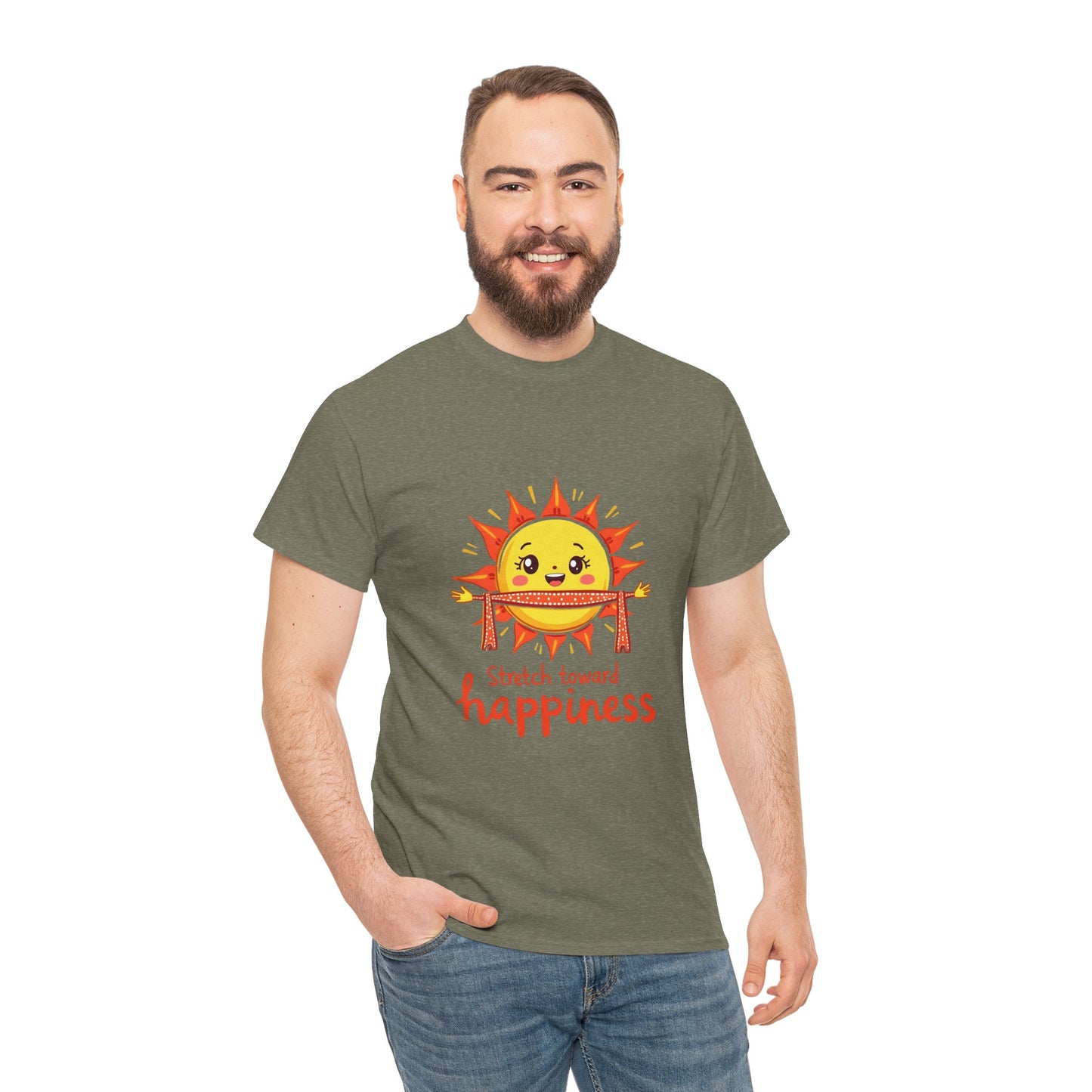 Sunny Happiness Unisex Heavy Cotton Tee - Joyful Summer Shirt, Positive Vibes Tee, Fun Gift for Friends, Inspirational Apparel, Unisex [...]