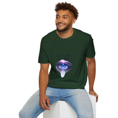 Awakening Eye Unisex Softstyle T-Shirt, Spiritual Tee, Boho Style Shirt, Gift for Her, Self-Care Apparel, Mindfulness Fashion, Unique [...]