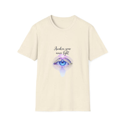 Awakening Eye Unisex Softstyle T-Shirt, Spiritual Tee, Boho Style Shirt, Gift for Her, Self-Care Apparel, Mindfulness Fashion, Unique [...]
