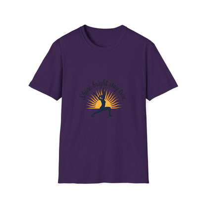 Unisex Inspirational T-Shirt, Motivational Tee, Fitness Shirt, Gift for Yogis, Relaxed Style for Everyday Wear
