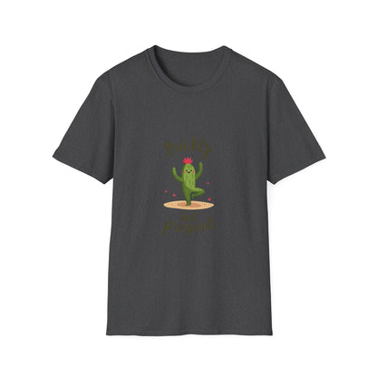 Prickly but Present Cactus T-Shirt | Fun Graphic Tee for Nature Lovers | Perfect Gift for Occasions & Everyday Wear