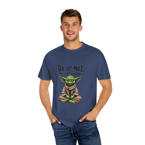 Yoda Motivational T-Shirt, Unisex Tee, Funny Star Wars Gift, Geeky Apparel, Jedi Master Style, Casual Comfort Wear