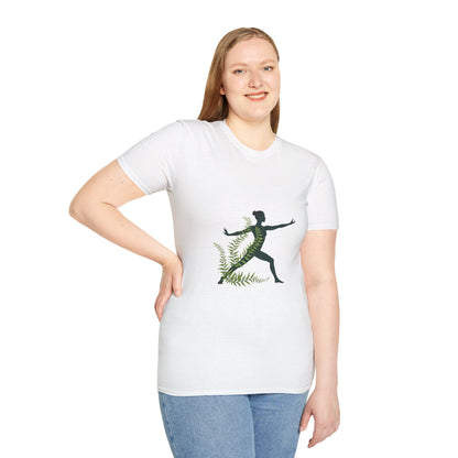 Unisex Softstyle T-Shirt with Nature-Inspired Design - Perfect for Eco-Conscious and Active Lifestyles