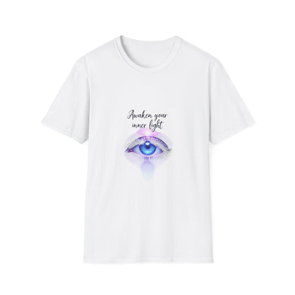Awakening Eye Unisex Softstyle T-Shirt, Spiritual Tee, Boho Style Shirt, Gift for Her, Self-Care Apparel, Mindfulness Fashion, Unique [...]
