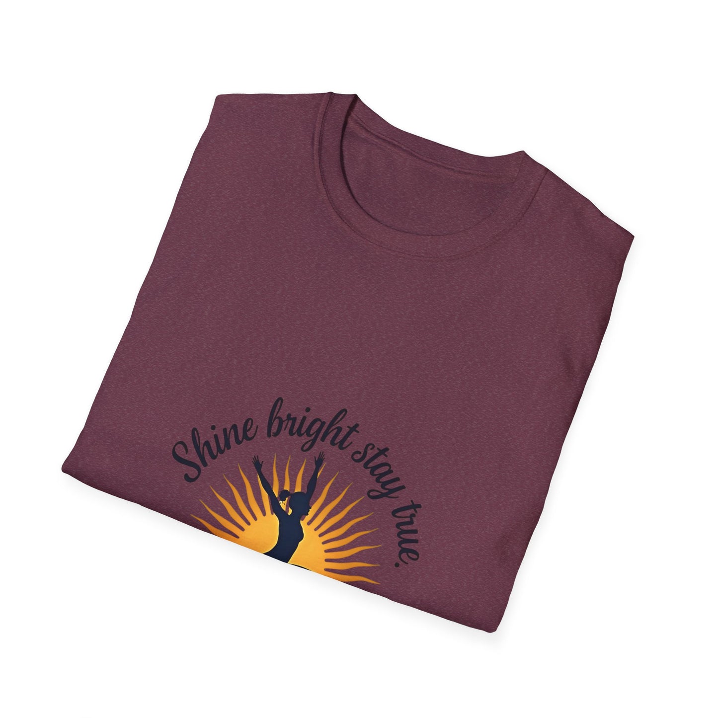 Unisex Inspirational T-Shirt, Motivational Tee, Fitness Shirt, Gift for Yogis, Relaxed Style for Everyday Wear