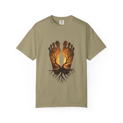 Nature-Inspired Unisex T-Shirt with Tree and Footprint Design | Eco-Friendly, Gift for Nature Lovers, Bohemian Style, Soul Connection [...]