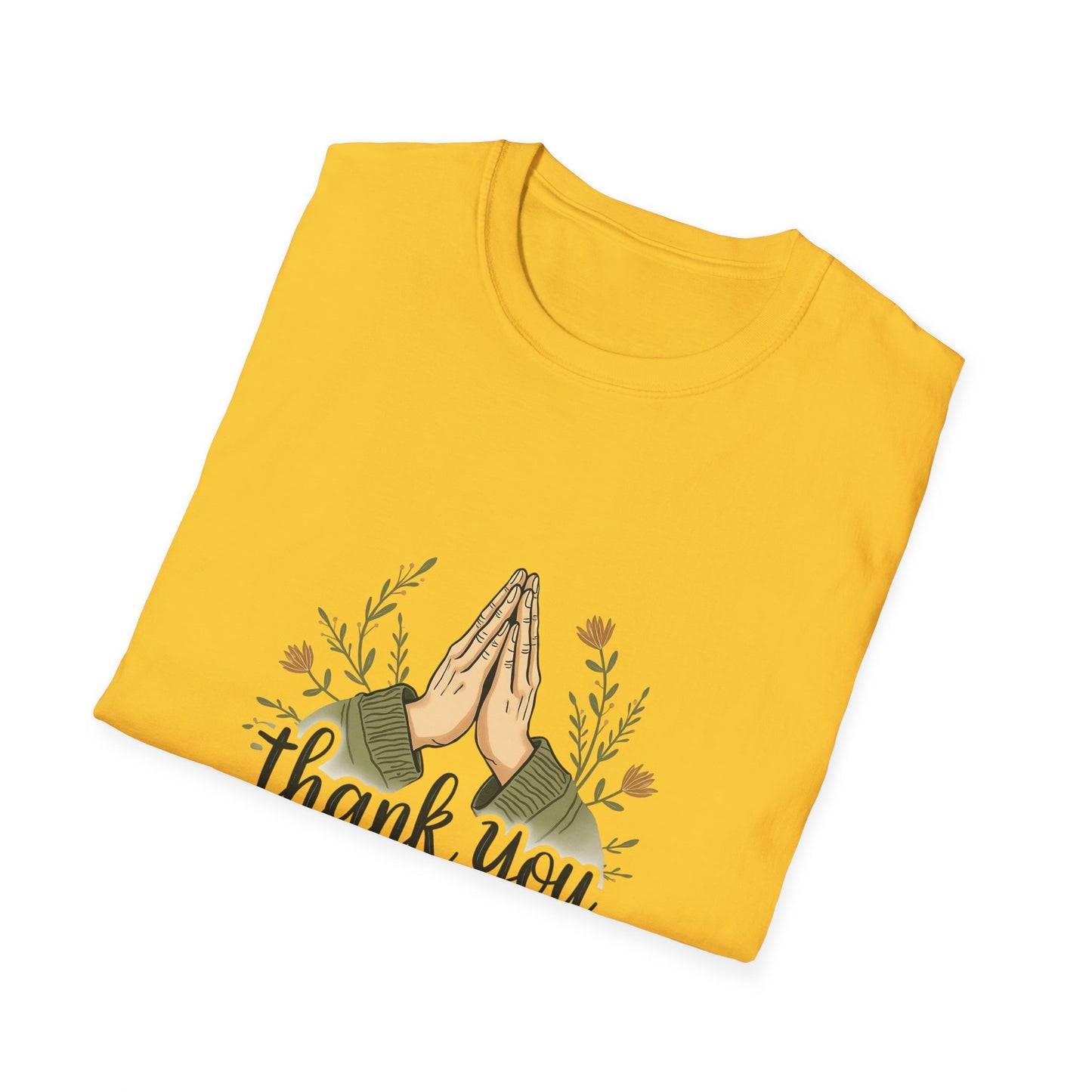 Thank You for the Little Things Unisex Softstyle T-Shirt - Gratitude Tee for Everyday Comfort