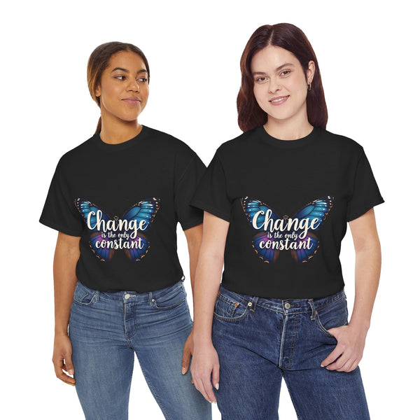 Butterfly Change Unisex T-Shirt - Inspirational Tee for Change Lovers, Gifts for Nature Enthusiasts, Motivational Wear, Everyday [...]