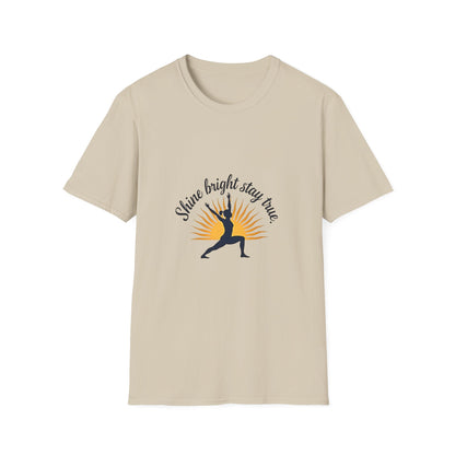 Unisex Inspirational T-Shirt, Motivational Tee, Fitness Shirt, Gift for Yogis, Relaxed Style for Everyday Wear