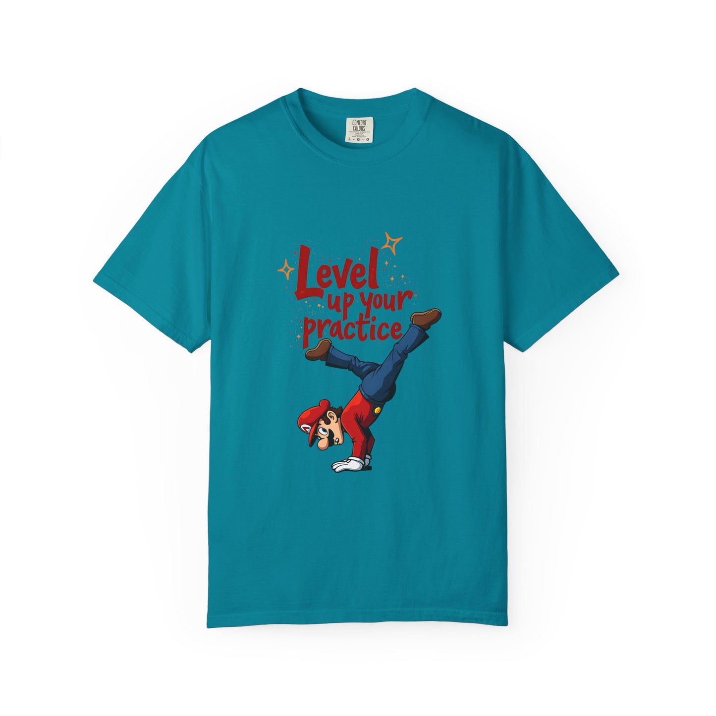 Level Up Your Practice T-Shirt, Unisex Casual Tee, Fun Motivational Shirt, Gift for Gamers, Unique Workout Top