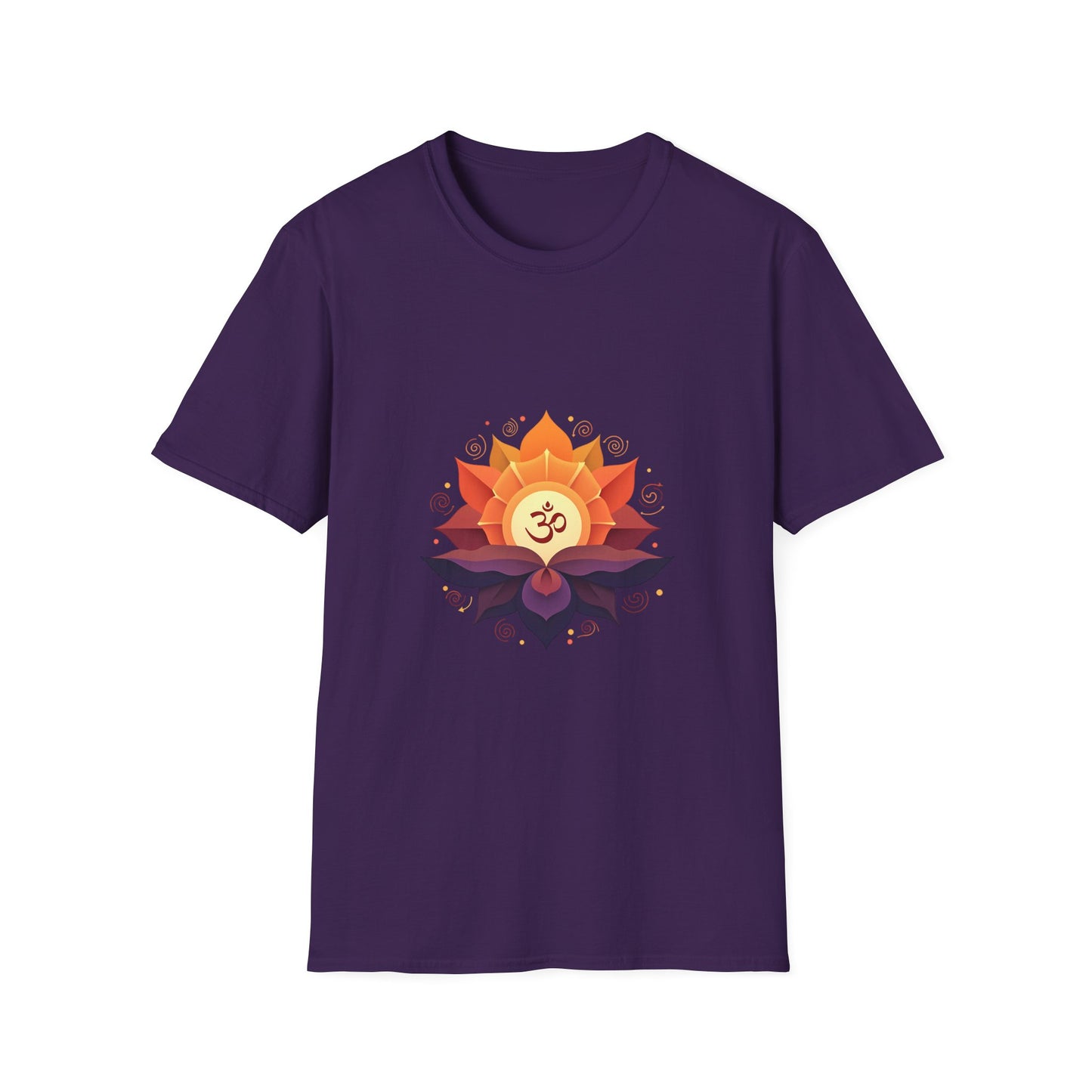 Yoga Lotus Unisex T-Shirt, Spiritual Tee, Meditation Apparel, Yoga Gifts, Zen Wear, OM Design Shirt