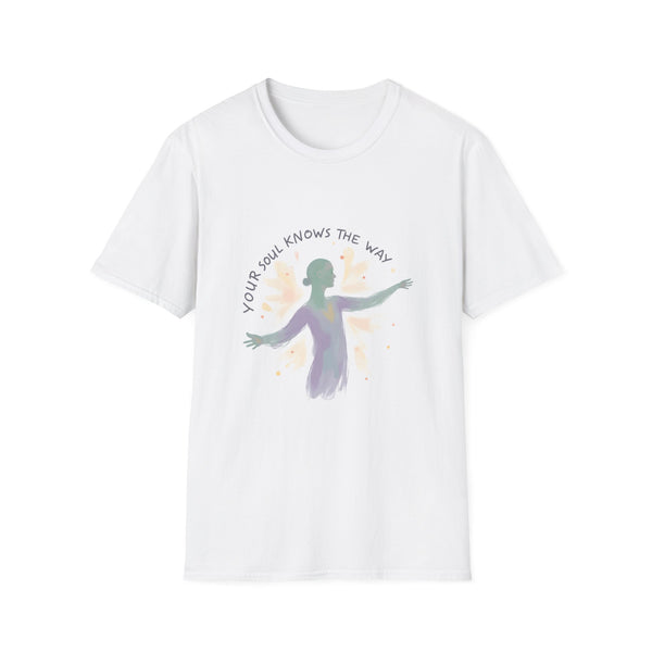 Spiritual Journey T-Shirt, Inspirational Tee, Motivational Apparel, Mindfulness Gift, Softstyle Shirt