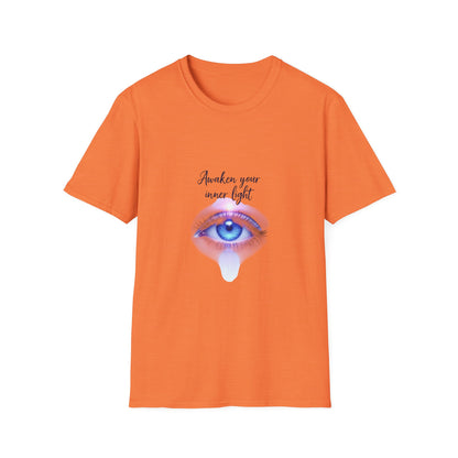Awakening Eye Unisex Softstyle T-Shirt, Spiritual Tee, Boho Style Shirt, Gift for Her, Self-Care Apparel, Mindfulness Fashion, Unique [...]