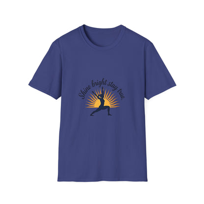 Unisex Inspirational T-Shirt, Motivational Tee, Fitness Shirt, Gift for Yogis, Relaxed Style for Everyday Wear