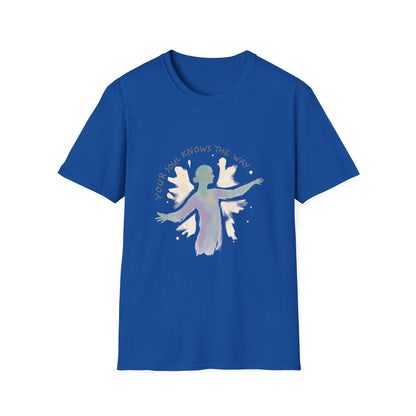 Spiritual Journey T-Shirt, Inspirational Tee, Motivational Apparel, Mindfulness Gift, Softstyle Shirt