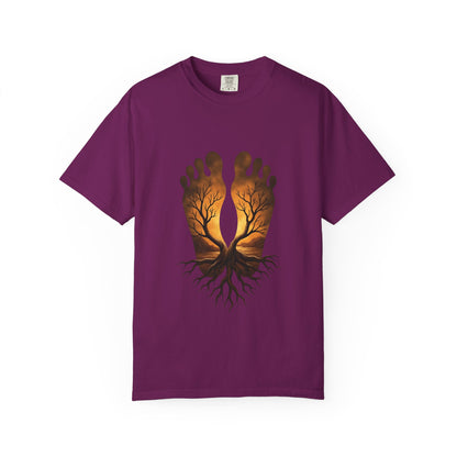 Nature-Inspired Unisex T-Shirt with Tree and Footprint Design | Eco-Friendly, Gift for Nature Lovers, Bohemian Style, Soul Connection [...]