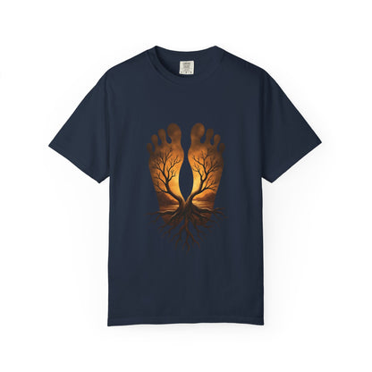 Nature-Inspired Unisex T-Shirt with Tree and Footprint Design | Eco-Friendly, Gift for Nature Lovers, Bohemian Style, Soul Connection [...]