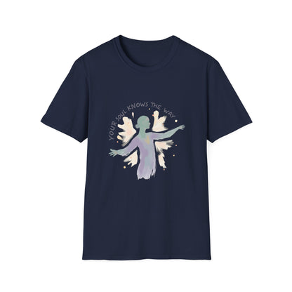 Spiritual Journey T-Shirt, Inspirational Tee, Motivational Apparel, Mindfulness Gift, Softstyle Shirt